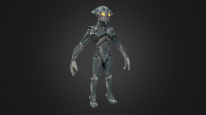 G11 Alien 3D Model