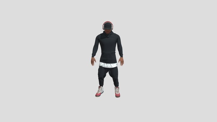Dying 3D Model