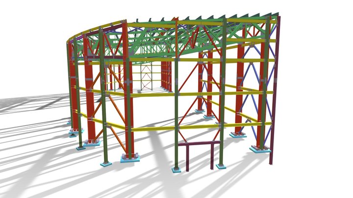 Крытый аквапарк КМД 3D Model