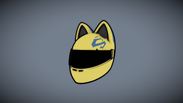 Celty Helmet 3D Model