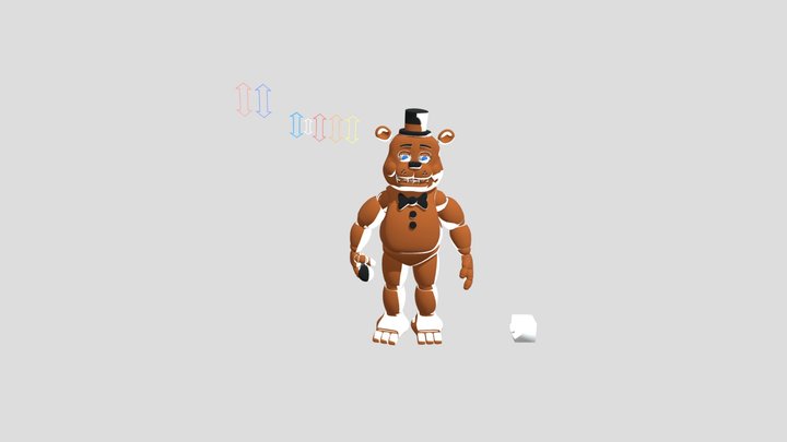 Movie Toy Freddy by Ubuntutu 3D Model