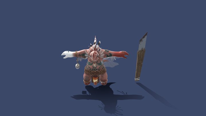Venari the headhunter 3D Model