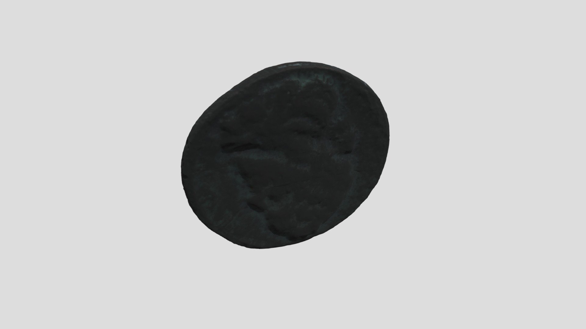 Big Coin Model (photogrammetry w/ DSLR)