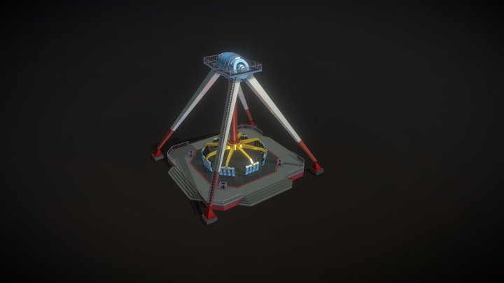 Parkitect Mod - Revolution 3D Model