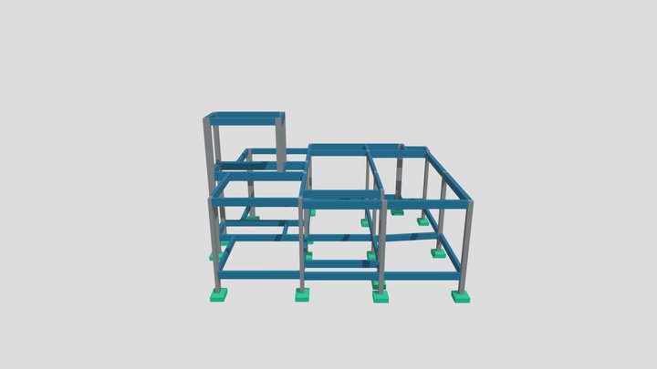 Estrutural 3D C 3D Model