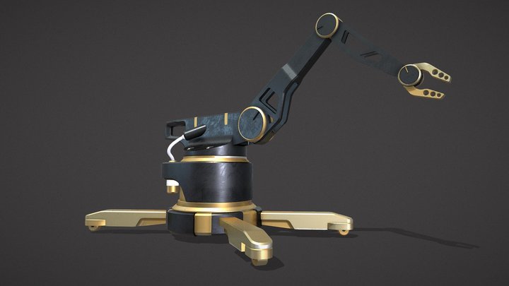 Industrie Robo 3D Model