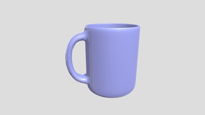 Coffee Mug Model Synoptic 3D Model