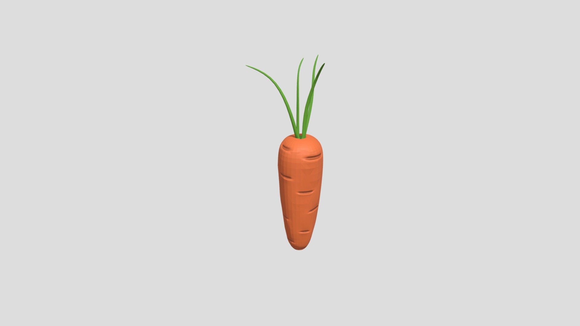 Carrot - Buy Royalty Free 3d Model By Ed+ (@edplus) [a9b3ee5 