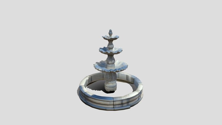 Fountain 3D Model Free