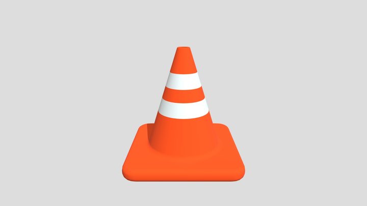 Road cone 3D Model