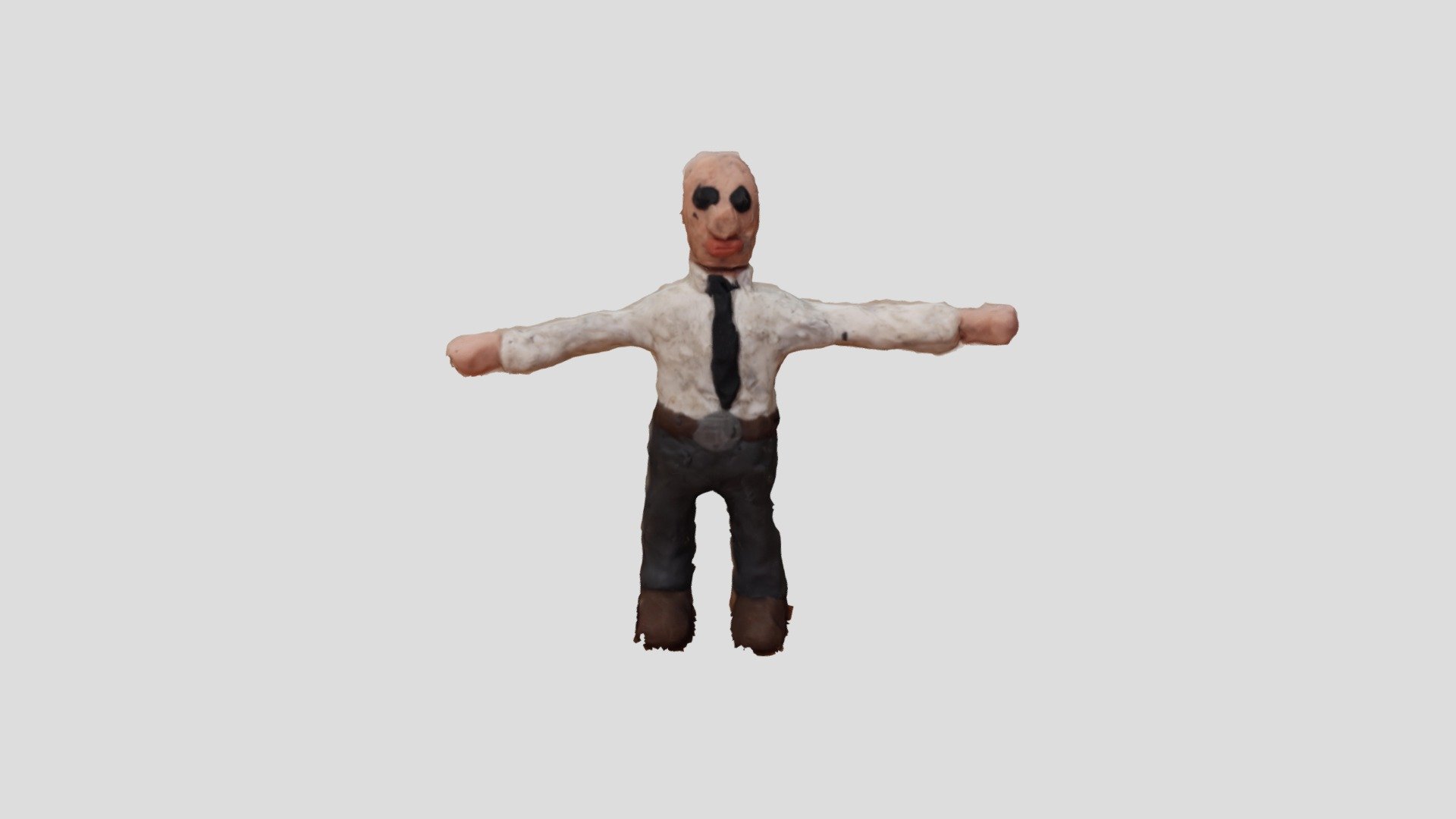 Objeto Muñeco de plastilina — Sketchfab embed 3D viewer