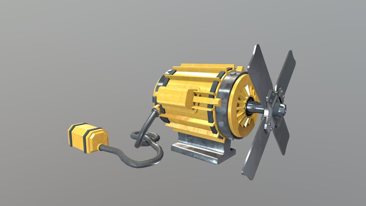 Old fan motor
