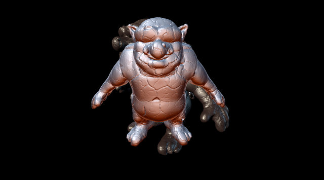 Stone Troll 3D Model