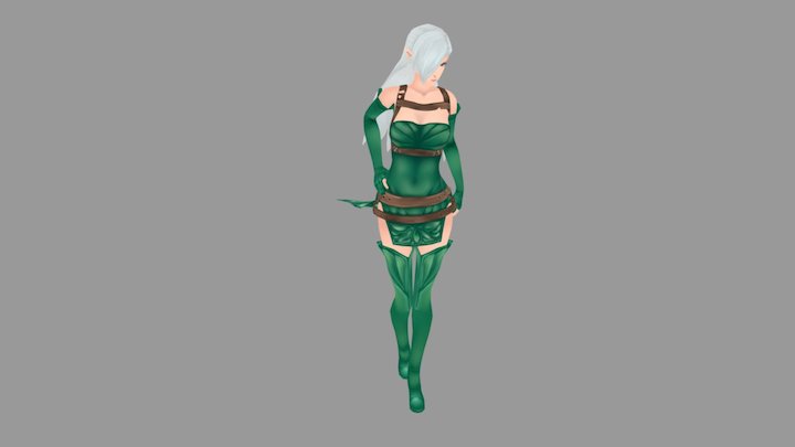Rena Test 3D Model