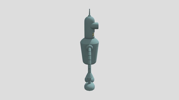 Bender (Futurama) 3D Model
