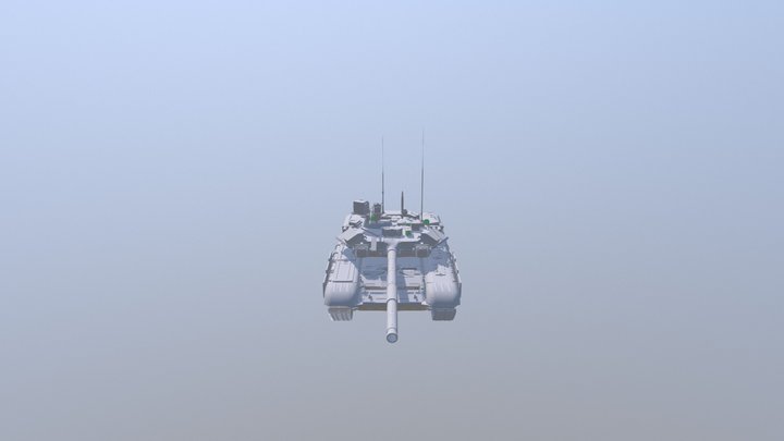 T90-Tank 3D Model