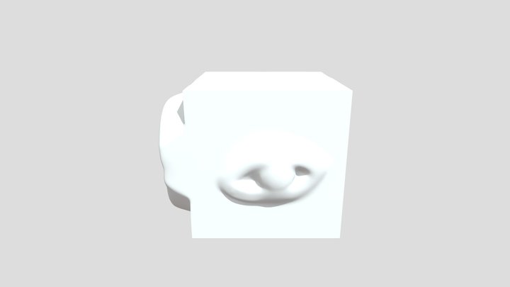 Anatomy Cube 3D Model