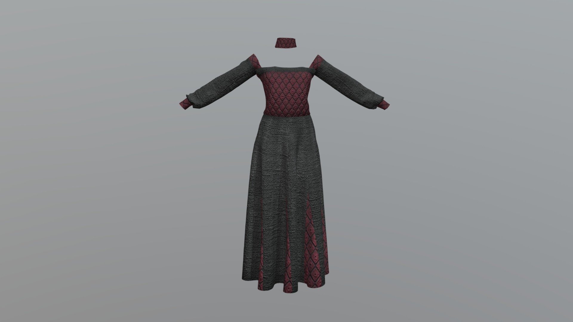 Blusa Falda Medieval