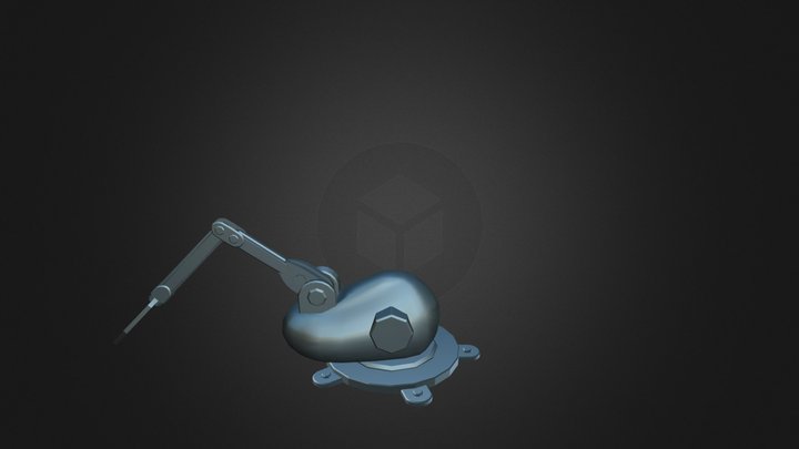 Robot Arm 3D Model