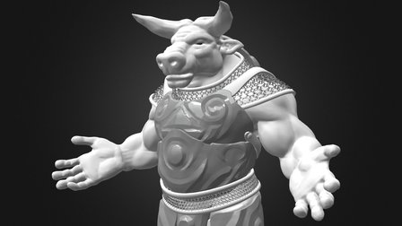 Minotaur 3D Model