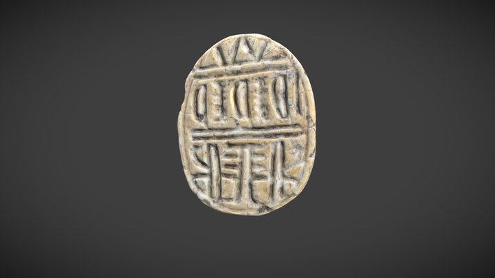 Escaravelho de marfim | Ivory scarab 3D Model