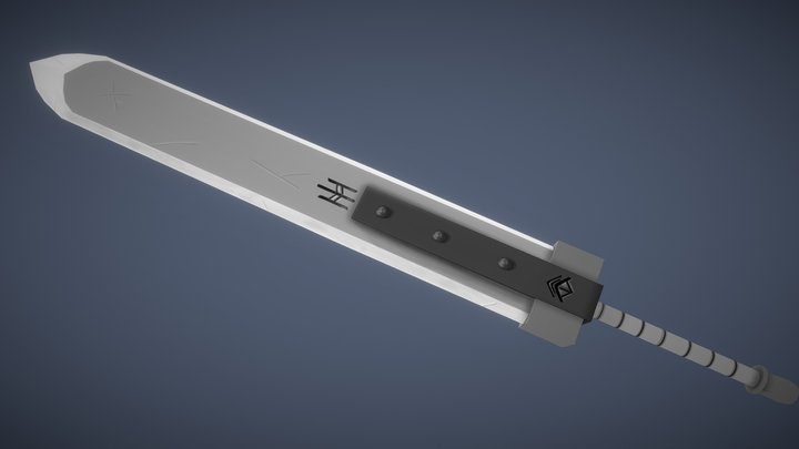 Hyperion Greatsword - Map Study 3D Model