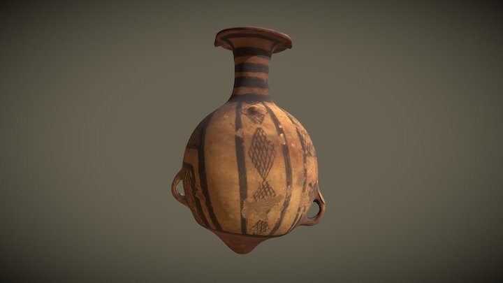 Aríbalo de Caldera 3D Model
