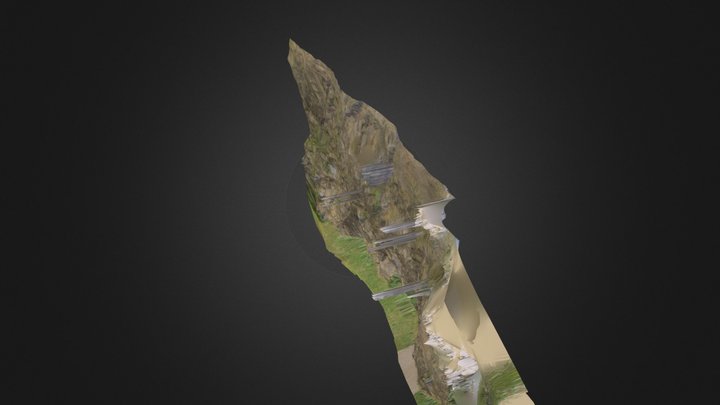 Avon Gorge Passes 1 and 2 No GCPs 3D Model