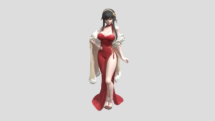 yor Elegant  attire 3D Model
