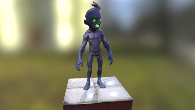 DarkSugar Zombie - Regular 3D Model