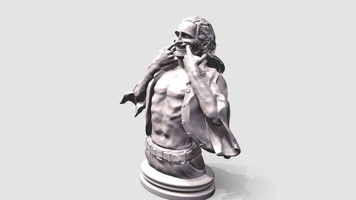 Forced Smile 3D Model