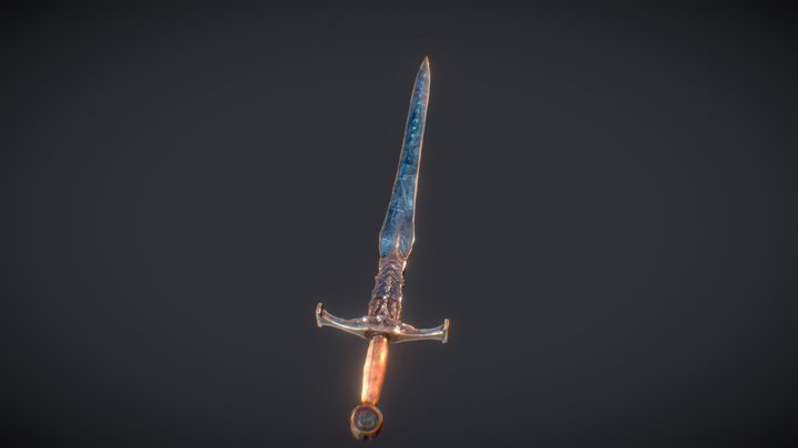 Enchanted Sword - Weekly Challenge 3D Model