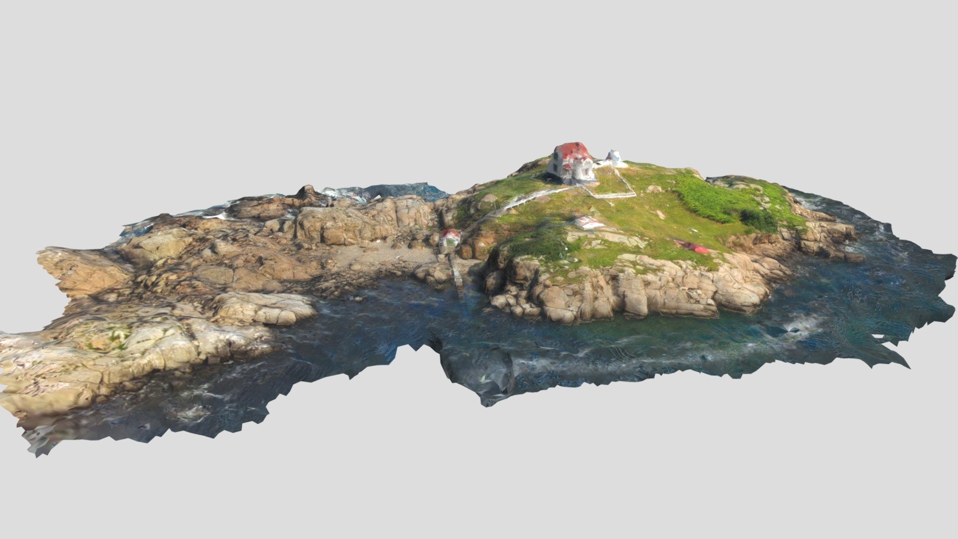 Nubble Light — Sketchfab embed 3D viewer