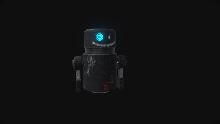 Flying Robot 3D Model