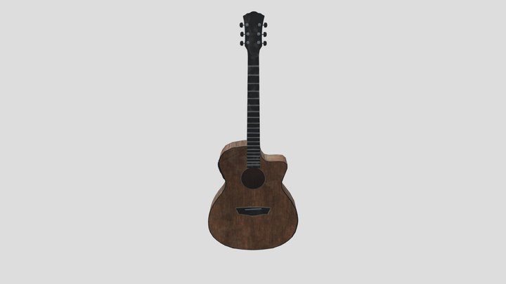 Guitar 3D Model