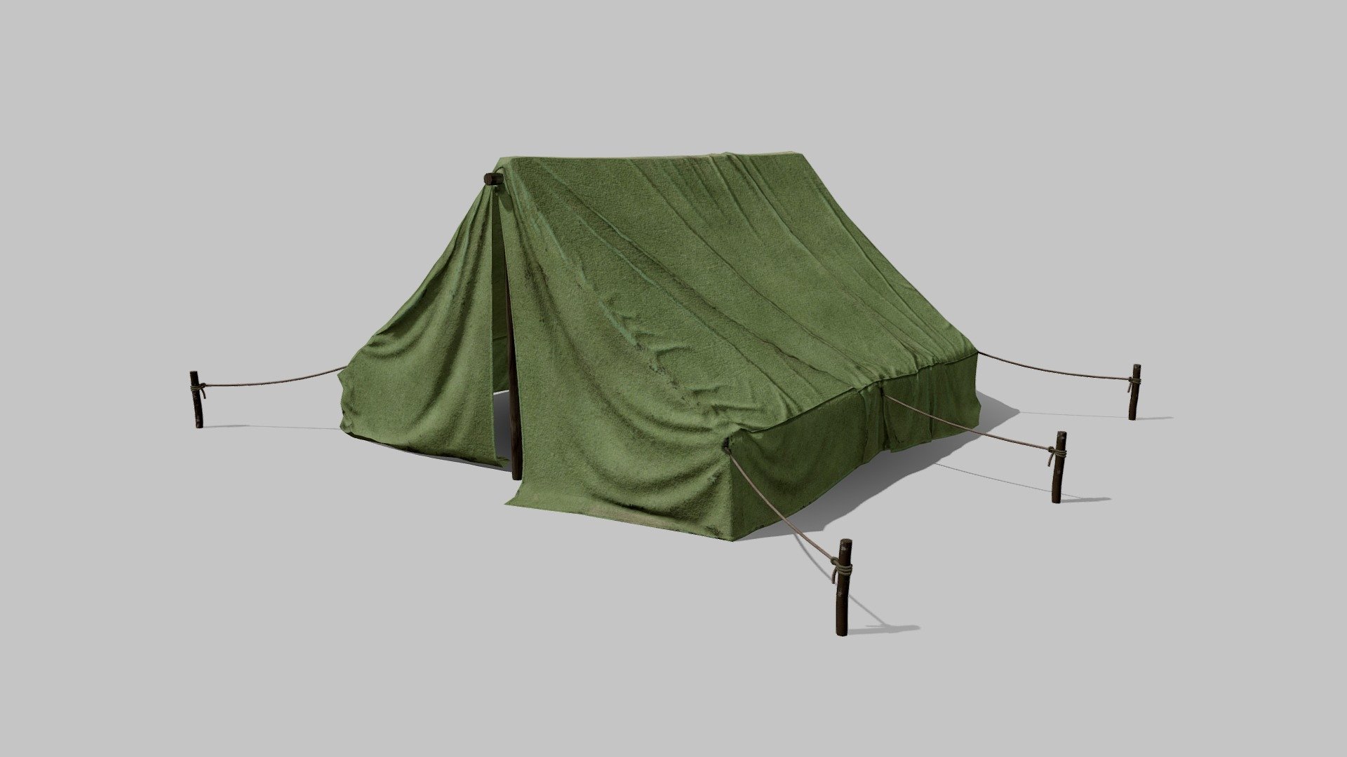 Military Tent Buy Royalty Free 3D model by polyfarm [a9c3970