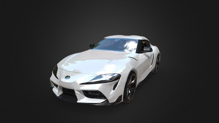 GR Supra 2020 3D Model