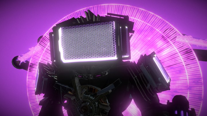 Titan Tv Man Dydder Floutin (V1) 3D Model