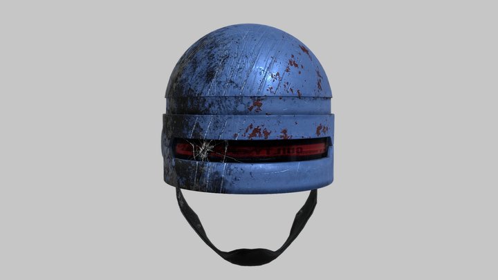 ROBOCOP Helmet 3D Model