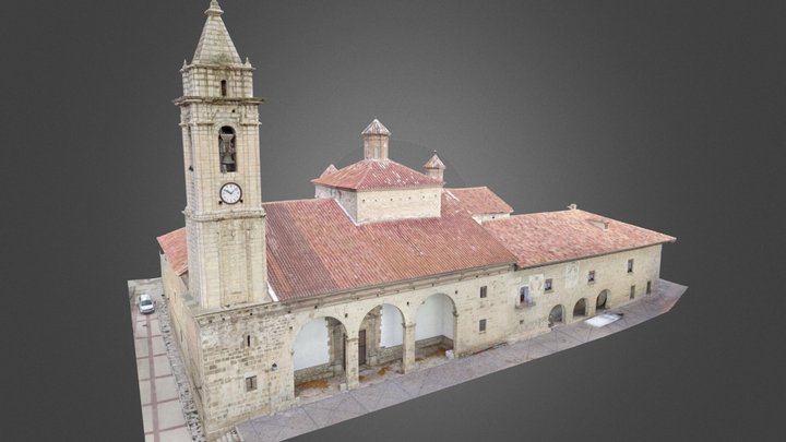 Iglesia de la Purificación (Fortanete, Teruel) 3D Model
