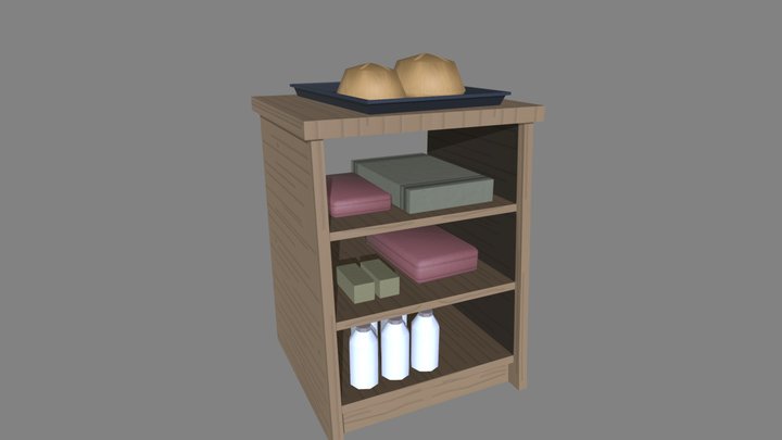 Prop5Model_Bakery 3D Model