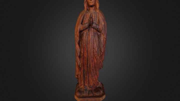 Nossa Senhora de Lourdes 3D Model