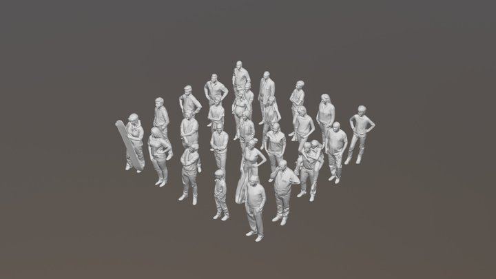 People-Package 5 3D Model