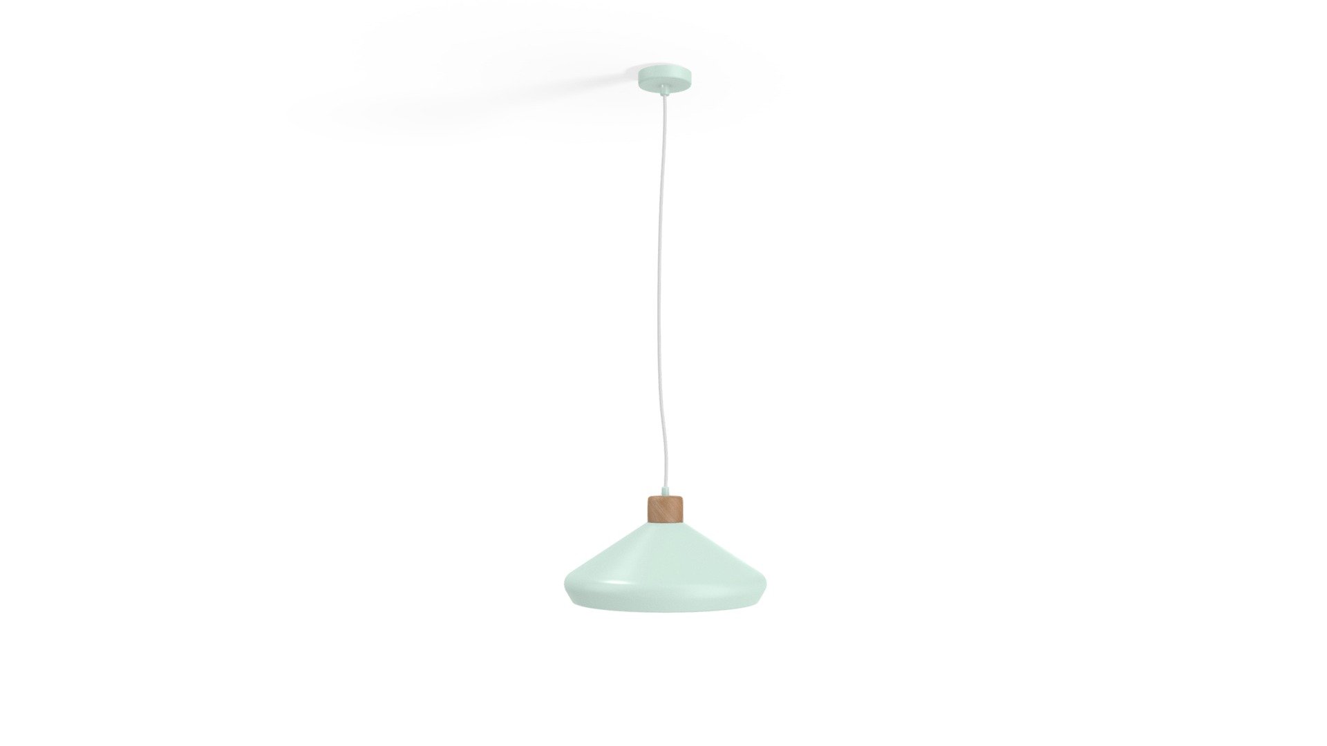 Albert Pendant Lamp, Duck Egg