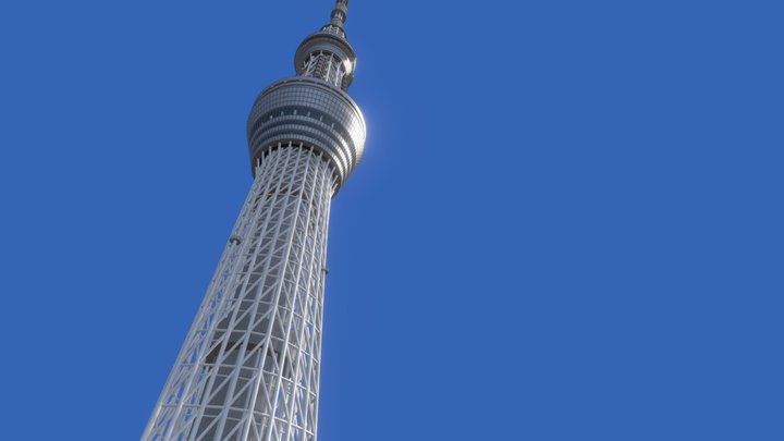Tokyo Skytree - 東京スカイツリー ( Day ) 3D Model
