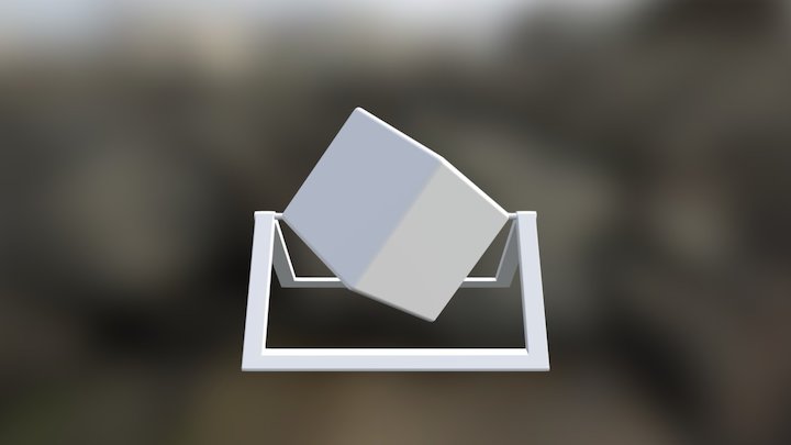 Escher Cube 3D Model