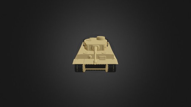 Panzerkampfwagen Tiger Ausf. H 3D Model