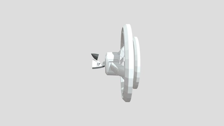 Low Poly Space Station – Modelo 3D gratuito STL