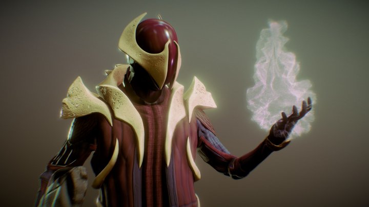 Destiny: "King's Fall" Warlock 3D Model