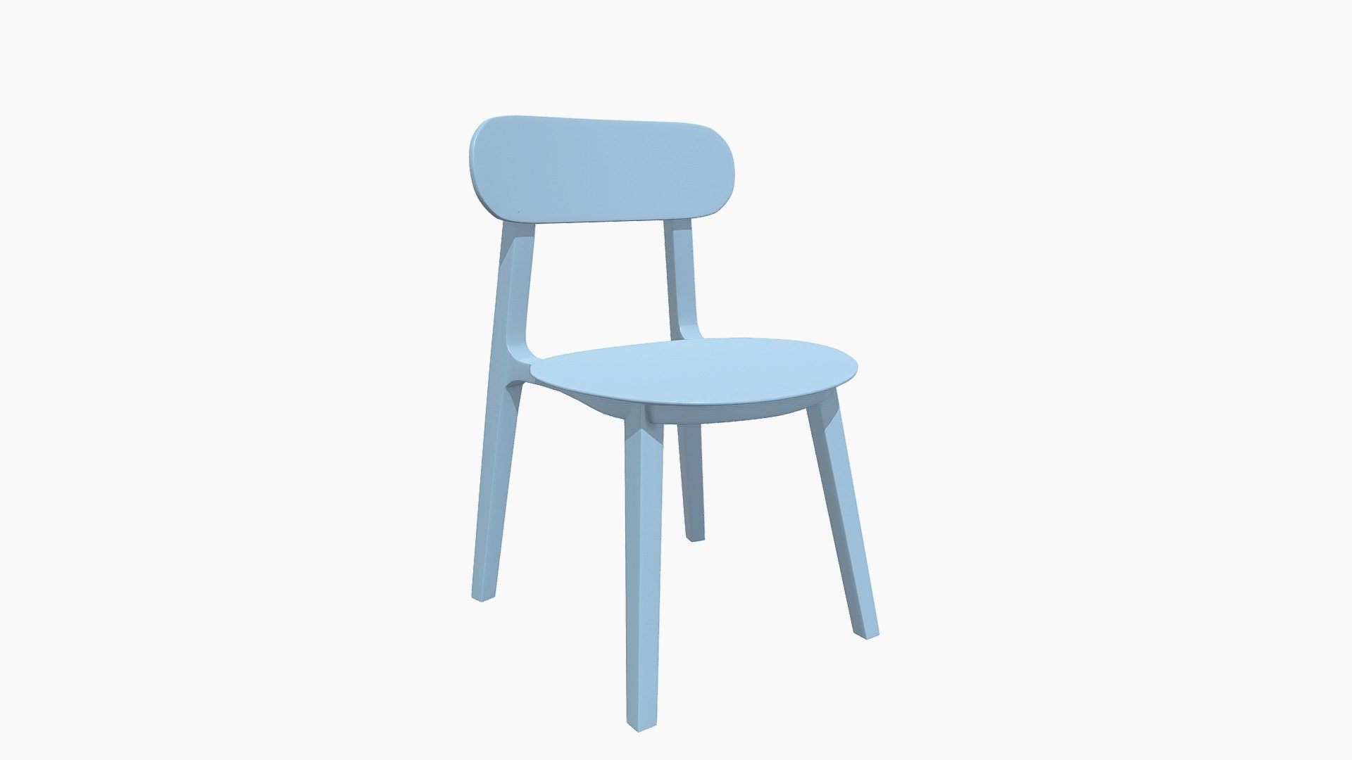 M1130.SillaAuxiliarPagliuzzaPlasticoAzul — Sketchfab embed 3D viewer